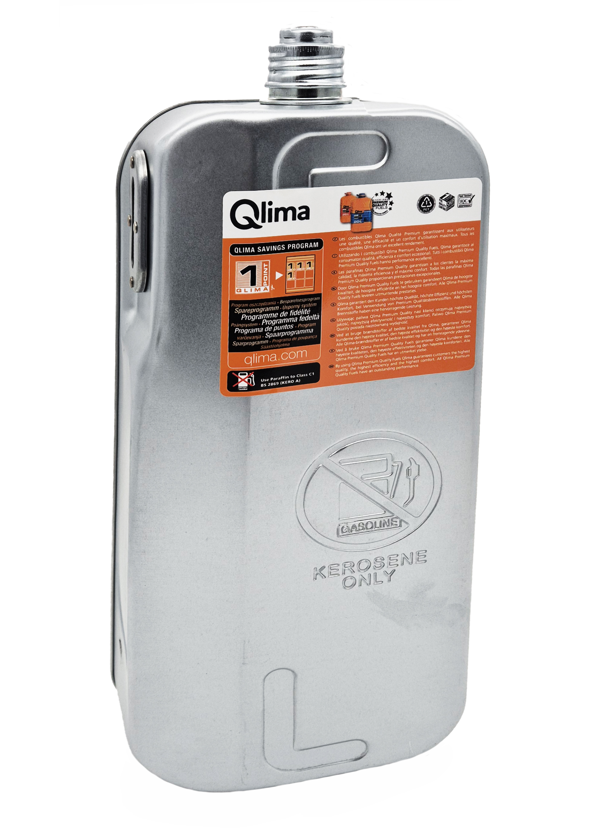 Qlima Wechsel Tank 5,2 Liter Typ R (O)